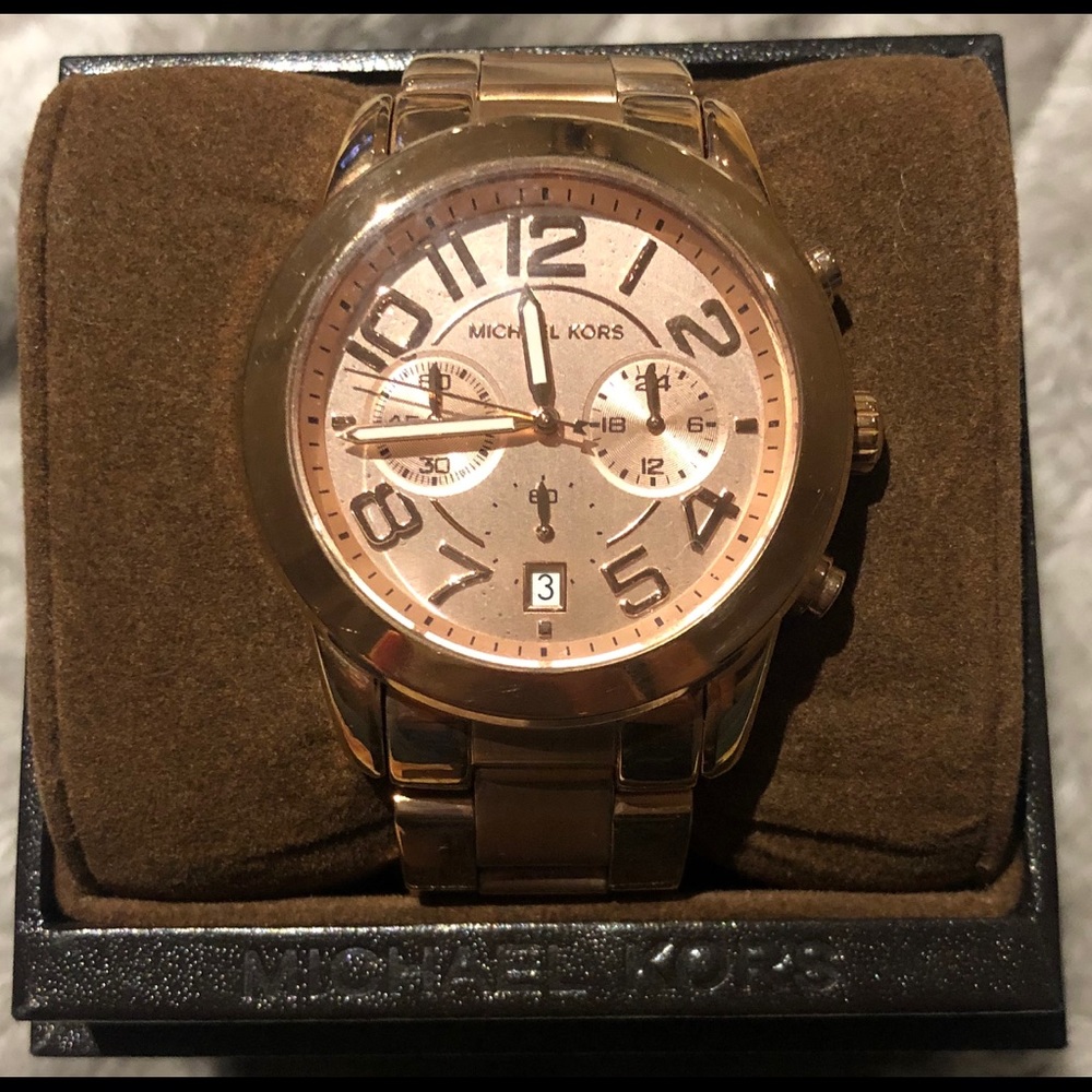 Michael Kors Rose Gold Watch